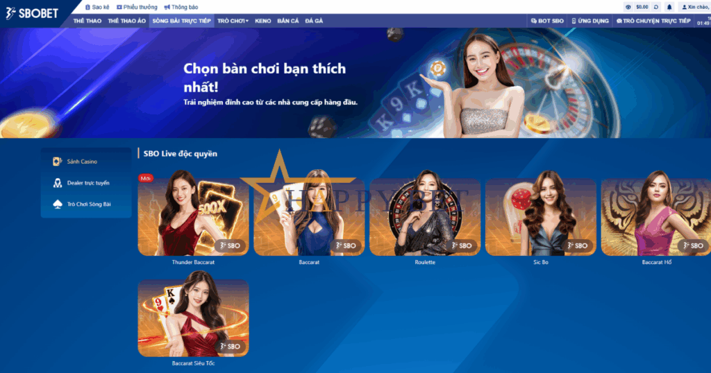 games sbobet khác casino ra sao, trò chơi bàn SBOBET, dealer SBOBET