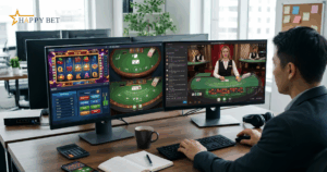 phân biệt games và bàn casino, trò chơi bàn WBET, dealer WBET